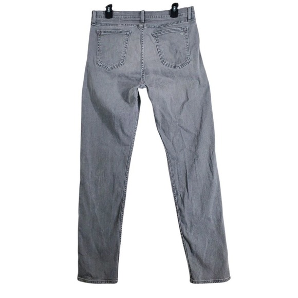 Rag & Bone Standard Issue Jeans Slim Leg Mens 36 Iron Gray Stretch (34x33.5) - Picture 5 of 12